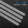 ecooe 16 Pieces Non Slip Stickers Shower Stickers Bath Safety Strips Transparent Self-Adhesive Non Slip Strips Stickers for Bathtubs Showers with Acrylic Board for Positioning