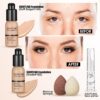 All in One Makeup Kit, Makeup Kit for Women Full Kit, Travel Makeup Kit, Makeup Gift Set for Women, Makeup Essential Bundle Include Foundation Eyeshadow Lipstick Eyebrow Pencil Cosmetic Brush Set
