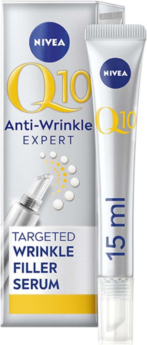 NIVEA Q10 Anti-Wrinkle Power Expert Wrinkle Filler Serum, 15ml