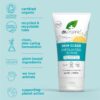 Dr Organic Skin Clear Exfoliating Scrub, Cleansing , For Acne & Clear Skin, Salicylic Acid, Oily, Problem Skin, Natural, Vegan, Cruelty-Free, Paraben & SLS-Free, Recycled & Recyclable, Organic, 150ml