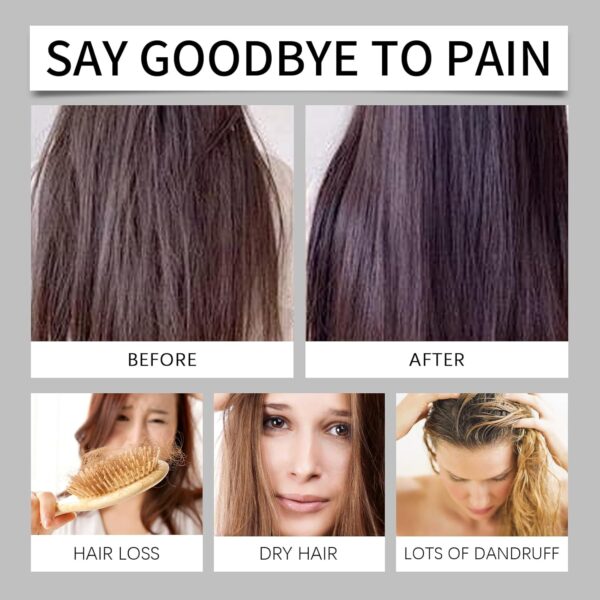 Hair Mask For Repairing Dry, 2024 Damaged & Dull Hair, Maleic Bond Repair Complex With Transglutaminase, For Damaged & Controls Frizzy Hair, For Women & Men, Unscented 100 g (