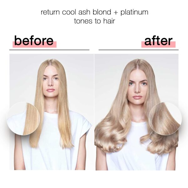 milk_shake Icy Blond Conditioner - Black Pigment Silver Conditioner for Very Light Blond and Platinum Hair