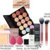 FantasyDay All-in-one Makeup Gift Sets | Full Make up Kit for Women Girls Xmas Essential Bundle Include Eyeshadow Palette Lipstick Blush Concealer Face Powder Eyeliner Lipgloss Mascara Eyebrow Pencil