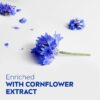 NIVEA Double Effect Waterproof Eye Make-Up Remover (125ml), Daily Use Face Cleanser for Make-Up and Mascara with Cornflower Extract and Biotin