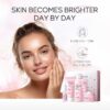 LAIKOU SkinCare Set, JAPAN Sakura Skin Care Sets & Kits - Cleanser,Toner,Face Serum,Eye Cream,Face Cream, Gift Set for Teenage Girls Women Mom Daughter Birthday, Travel Kit for All Skin Types, 5pcs