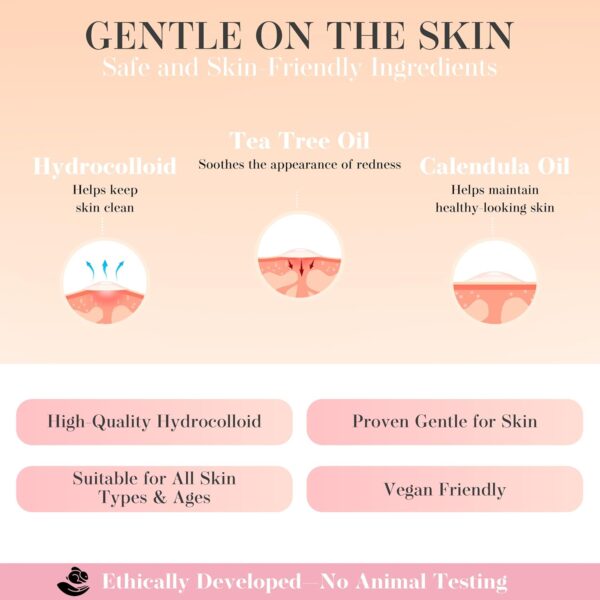 7155myRP0HL._AC_SL1500_.jpg Pimple Patches by Glacia® – 72 Pack of Hydrocolloid Spot Patches for All Skin Types – Gentle and Natural for Clear and Smooth Skin