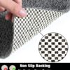 Bingobang Bath Mats Non Slip,Shower Mat Rubber 80x40cm,Extra Soft Anti-Mould, Machine-Washable,For Bathroom Floor,Bathtub(Grey)