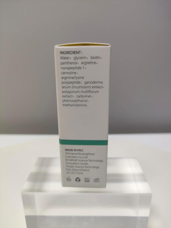Hair Growth Serum for Thinning Hair, 30mL Vegan Multi Peptide Hair Serum for Hair Growth, Natural Frizzy Hair Serum for Men & Women.