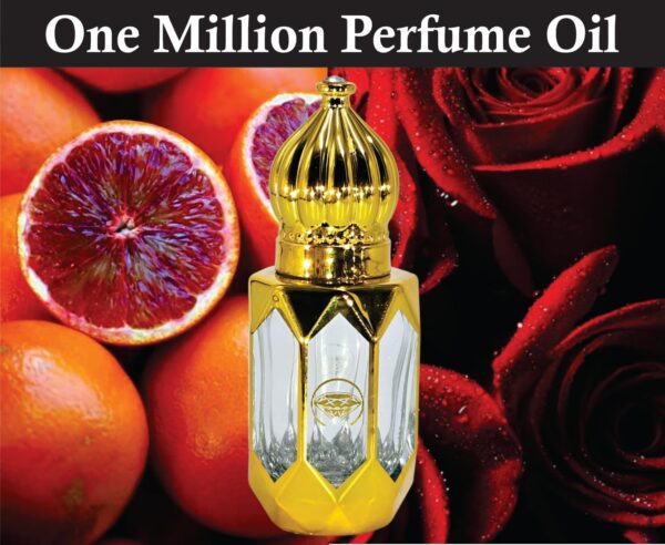 7161CkRkWUL._AC_SL1269_.jpg Sapphire's Choice - Million Perfume Oil for Men 8ml | Grapefruit, Spicy and Woody Fragrance | Made in UK