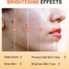 Xumann 7PCS Vitamin C Skincare Gift Set for Teen Girl, Skin Care for Teenage, Cleanser Toner Moisturiser Set for Women