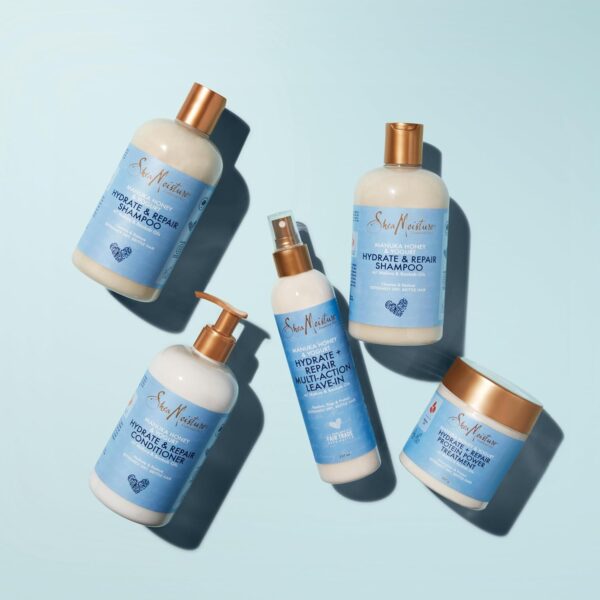 SheaMoisture Manuka Honey & Yoghurt Hydrate & Repair Protein Power Hair Mask Treatment sulphate & silicone free for extremely dry, brittle curly hair 355 ml