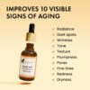 Vitamin C Face Serum - Hyaluronic Acid, Retinol, & Vit E - Anti Aging Facial Brightening Serum for Skin Care - Timeless Pure Vitamin C Serum for Face Dark Spots, Vit C Serum Oil, Face Serum for Women