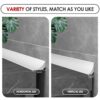 3M Shower Tray Sealing Strip, Silicone Shower Tray Sealing Strip, Bath Sink Edging Edge Seal Trim, Wet Room Threshold Floor Water Barrier Retaining Strip, Bathroom Sealant for Wet and Dry Separation