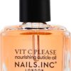Nails.INC Nourish My Nails 2-Piece Nail Treatment Set – Vitamin C Cuticle Oil & Collagen Nail Polish Remover Pot, Hydrating & Strengthening Nail Care Duo, Vegan & Cruelty-Free Manicure Essentials