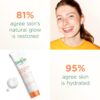 Simple Protect 'N' Glow Triple Protect Moisturiser SPF 30 3x protection against UVA & UVB rays, blue light and pollution all-day hydrating face cream 40 ml