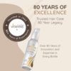 Vitamins Hair Serum Keratin Treatment - Biotin Collagen & Coconut Oil Hydrating Moisturiser for Frizzy Dry Damaged Hair - Anti Frizz Heat Protection for Curly Wavy Straight Locks
