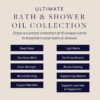Aromatherapy Associates Ultimate Wellbeing Bath & Shower Oils Collection 10 X 9Ml - Infused with Essential Oils, The Purest, Ethically Viable, Natural, Raw Ingredients