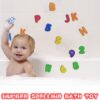 36 Pcs Bath Letters And Numbers, Learn Baby Foam Bath Letters And Numbers, Removable Educational Alphabet Toys, Preschool Children'S Learning Toys, for Bathroom, Baby Shower, Toddlers Kids Toy