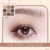 Toast Earth Color Eyeshadow Palette Nine-Color Blush Eyeshadow All-in-One Palette Nine-Grid Color Changing Eye Makeup Soft Silky Powder Highly Colored Smokey Eyeshadow