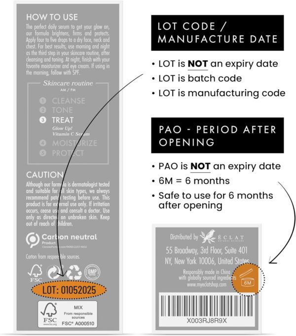 Vitamin C Face Serum - Hyaluronic Acid, Retinol, & Vit E - Anti Aging Facial Brightening Serum for Skin Care - Timeless Pure Vitamin C Serum for Face Dark Spots, Vit C Serum Oil, Face Serum for Women