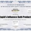 CUPID'S INFLUENCE BATH PRODUCTS PINEAPPLE CRUSH Kaolin Clay 180gr Whipped Soap/Body Wash/Shaving Cream/Bubble Bath/Shower Cream/Shower Fluff, Multicoloured