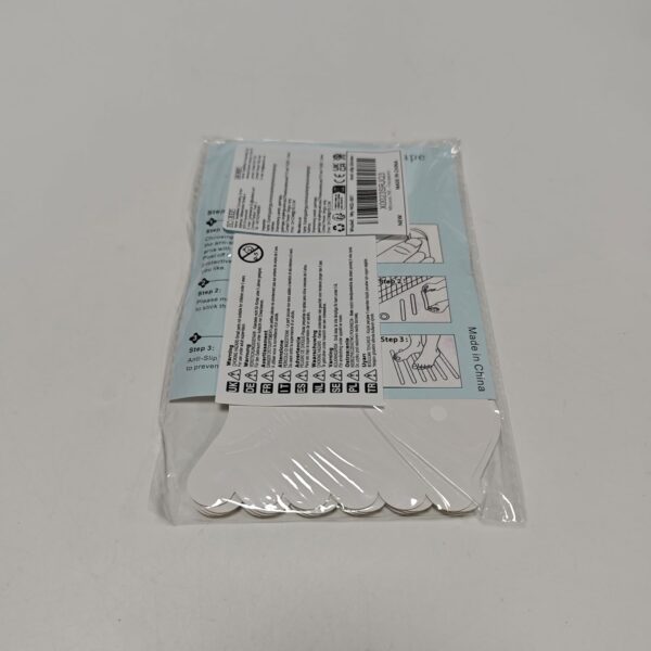 Mynoozi 36PCS Non-Slip Strip Stickers for Bath and Shower, Wave Anti-Slip Strip with Scraper, Non Slip Bathtub Stickers for Stairs, Shower Room, Slippery Surfaces, Sauna, Kitchen-Transparent