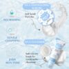 7PCS Milk Skincare Set - Gifts For Teenage Girls - Skin Care Sets & Kits With Cleanser,Eye Cream,Exfoliating Scrub, Sunscreen Cream,Hand Wax,Brightening Cream - Facial Kit Valentines Gifts for Her