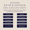 Aromatherapy Associates Discovery Collections Miniature Bath & Shower Oil Set, 10 x 3 ml, 100% Natural Formulation Infused Body Oil Body Treatment Home SPA