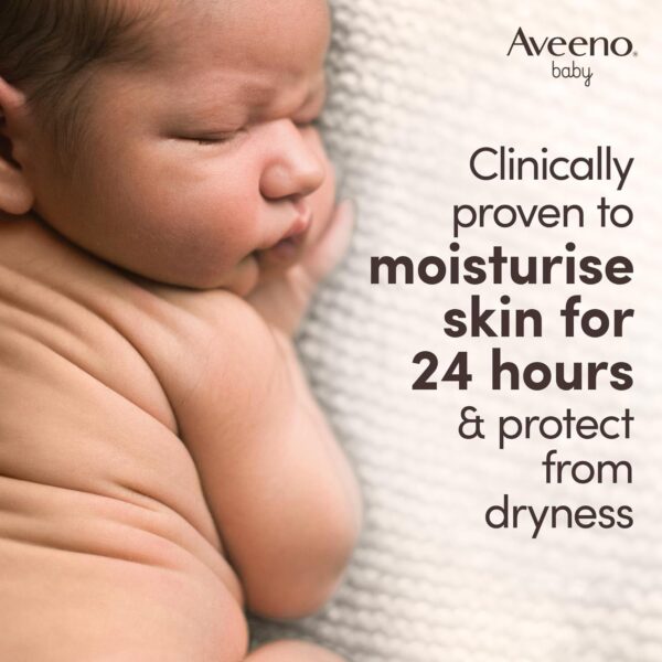 Aveeno Baby, Daily Care Moisturising Lotion, for Sensitive Skin, Unscented, 6 x 75ml
