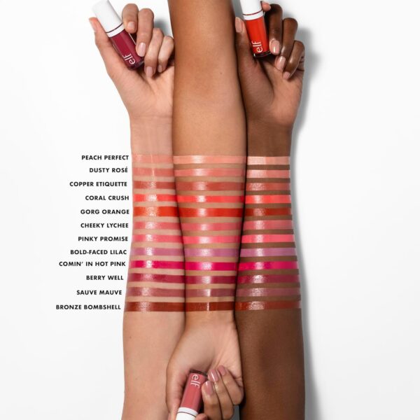 e.l.f. Camo Liquid Blush, Long-Lasting Liquid Blush For High-Pigment Colour, Creates A Soft, Dewy Finish, Vegan & Cruelty-Free, Dusty Rosé