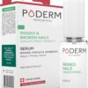 PODERM - FRAGILE, SPLITTING, RIDGED NAILS - 2-in-1 treatment with plants with restorative, strengthening and nourishing properties - Professional solution for hands/feet - Quick & easy - Swiss Made