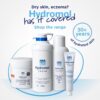 Hydromol Bath and Shower Emollient, for the Management of Eczema, Dermatitis, Psoriasis and Other Dry Skin Conditions, Itch relief, suitable for sensitive skin, for all ages, 1 L