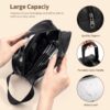 Makeup Brushes, MAANGE 30 Pcs Professional Makeup Brush Set for Foundation Blending Powder Blush Concealers Eyeshadow, 5 Products Included, Makeup Brushes Black, 30 Piece Set
