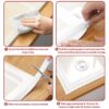Fixmend Bath Sealant Strip Self Adhesive, 3 Rolls Caulk Strip, Bathroom Sealant Tape White Waterproof, Bath Seal for Toilet, Bathtub, Shower, Sink, Wall Corner, Kitchen with Sealing Tool