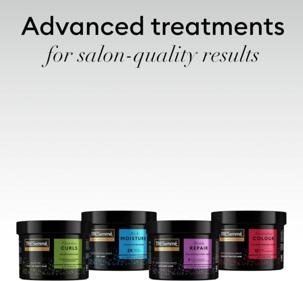 TRESemme Biotin Repair Instant Recovery Mask visibly repairs 7 types of damage in 1 use* for dry, damaged hair 440 ml