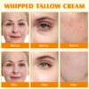 Beef Tallow for Skin,Meifenla Tallow and Honey Cream Natural Tallow Face Moisturizer, Organic Hydrating Beef Tallow Balm Deeply Moisturizing for Face & Body Skin Care