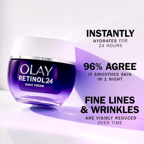 71DyvXysV8L._AC_SL1500_.jpg Olay Skincare Giftset: Vitamin C Anti-Dark Spot SPF 30 Face Moisturiser Day Cream 50ml + Retinol 24 Night Cream Face Moisturiser 50ml, for Glow, Brightening and Overnight Renewal