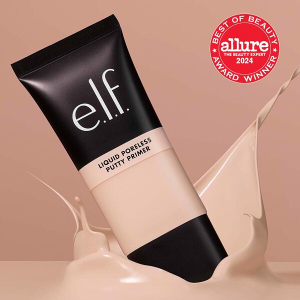e.l.f. Liquid Poreless Putty Primer, Hydrating Liquid Face Primer For A Smooth Complexion, Grips Makeup For Longwear, Vegan & Cruelty-free