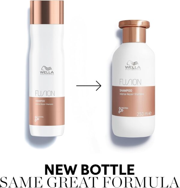 Wella Professionals Fusion Intense Repair Professional Haircare, Protection against Breakage & Damage, Deep Repair Shampoo