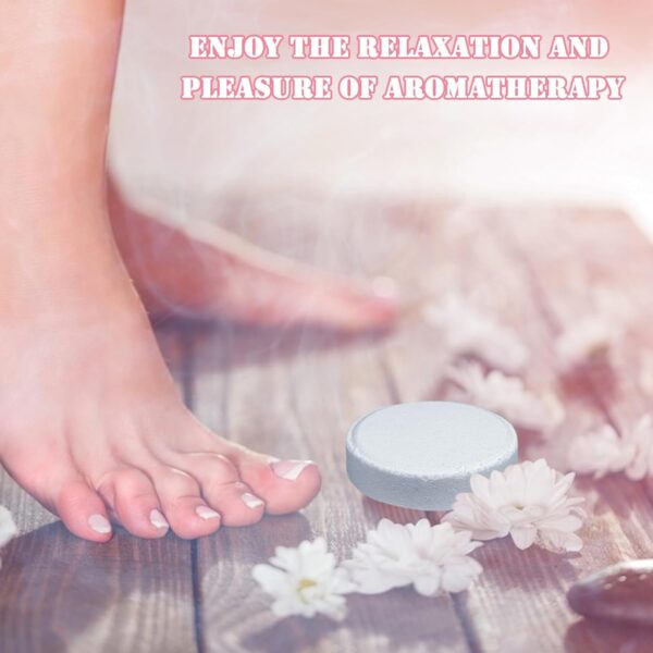 LYINUR 8 Pcs Shower Steamers Aromatherapy with 8 Scents, Shower Bombs Steamer with Essential Oils for Relaxation, Bath Bombs Sets Unique Gift for Women Mum, Christmas Stocking Fillers