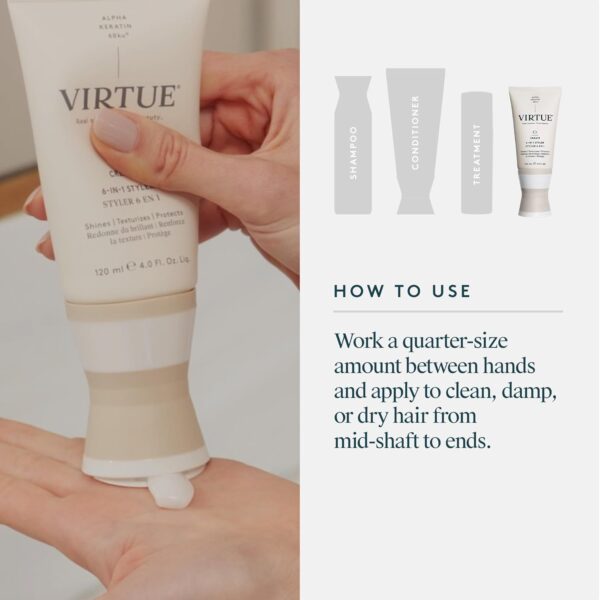 71G0nR7qfL._SL1500_.jpg Virtue 6-in-1 Hair Styler, Styling Cream with Heat Protection, Safe for All Hair Types, Color Safe