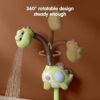 TUMAMA KIDS Baby Bath Toys Dinosaur Sprinklers, Electric Adjustable Shower Head Water Spray Bathtub Toy, 3 pack Wind Up Water Toy Pool Swim Tub Kids Toddler Shower Gifts 1 2 3 4 5 Year Olds (AS-3020)