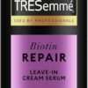 TRESemme Biotin Repair Leave-In Cream Hair Serum hair treatment with Biotin & Pro-Bond Plex for up to 3x stronger hair & 98% less breakage* 200 ml