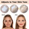2Pcs Color Changing Foundation SPF15,Seamless Tone-Matching,Long-Lasting Hydration Nourishment, and Sun Protection for All Skin