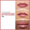 Maybelline New York Lifter Gloss, Plumping & Hydrating Lip Gloss with Hyaluronic Acid, 5.4 ml, Shade: 005, Petal