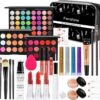 Professional All in one Makeup Set, Fenshine Cosmetic Make Up Starter Kit With Storage Bag Portable Travel Make Up Palette Eyeshadow Foundation Lip Gloss for Teenage & Adults (30PCS)
