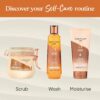 Sanctuary Spa Ultra Rich Wet Skin Miracle Moisturiser, No Mineral Oil, Cruelty Free and Vegan In Shower Moisturiser, 200ml, Orange