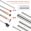 Ammiy Makeup Brushes Sets Professional 18 Pcs Make up Brushes Premium Synthetic Foundation Brushes Blending Face Powder Blush Eyeshadow Eyeliner Make Up Brush Kit with PU Leather Bag