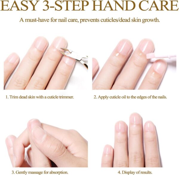 14Pcs Cuticle Oil Pen for Nails,Natural Ingredients Nail Nutrient Oil Pen for Nail Growth Care,Mixed Flavors Come With Soft Brush Nail Treatments Prevent Dry Cracking and Hangnails,Deep Nourishment