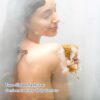 Azymi Sponges Bath, 2Pcs Larger Shower Sponges for Women Men, Exfoliating Body Sponge Dense Foam for Gentle & Deep Cleansing, Ultra-Soft for Sensitive Dry Skin
